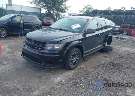 2018 Dodge Journey Se from USA, damaged, VIN 3C4PDCABXJT171511